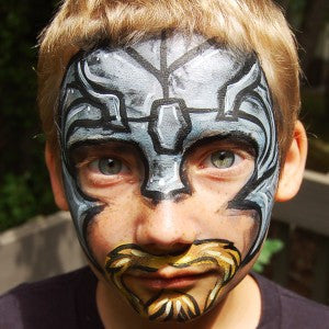 How to Face Paint Thor! A Warrior’s Choice
