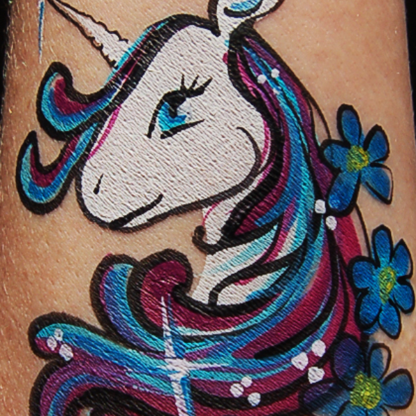 How to Face Paint a Unicorn