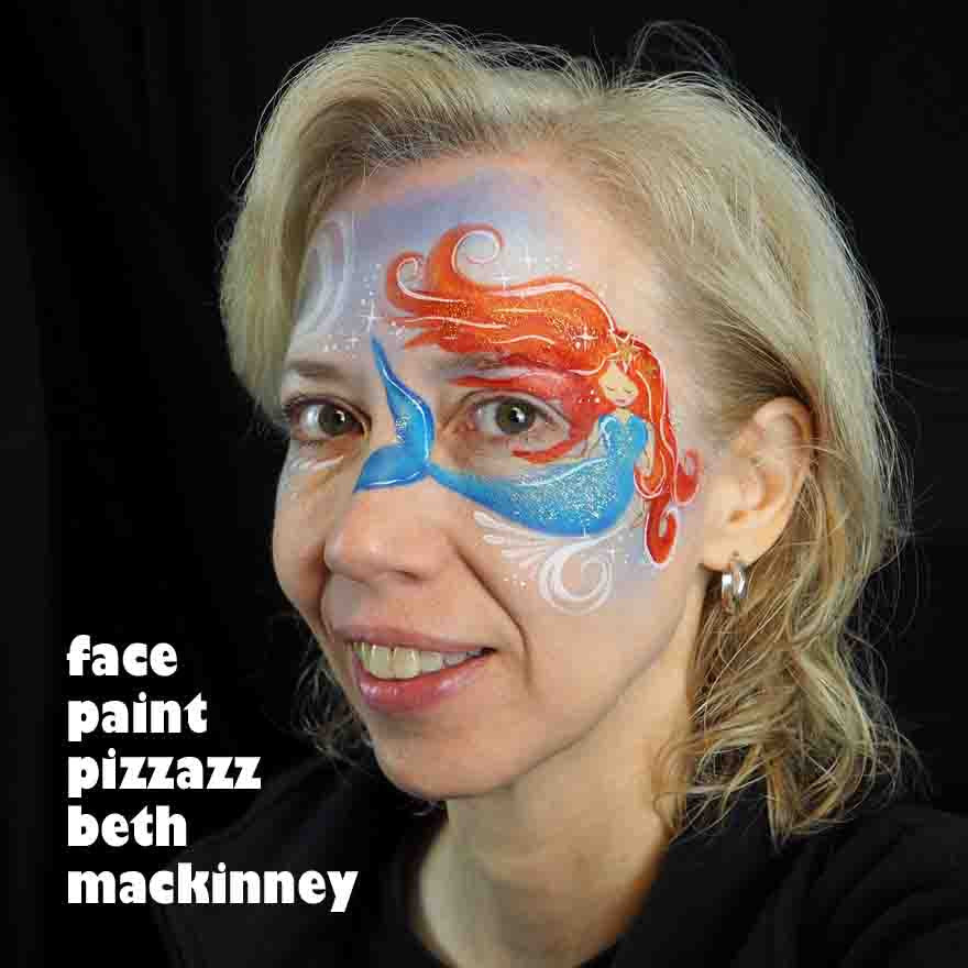 Mermaid Mask Tutorial by Beth MacKinney