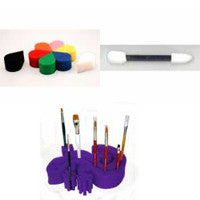 Ruby Red Brushes, Sponges & Other