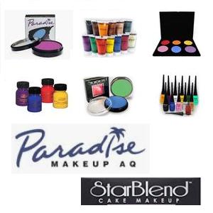 Mehron Face Paints (Paradise/Starblend)