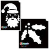 Christmas & Holidays Glitter Stencils
