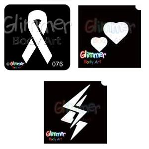 Symbols Glitter Tattoos
