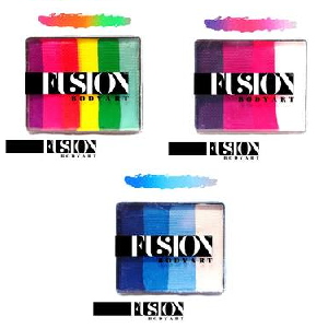 Fusion Body Art Rainbow Split Cakes (50 gm)