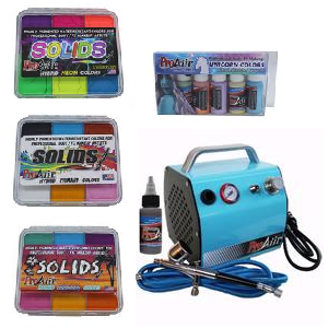 ProAiir Solids Palettes & Airbrush Kits