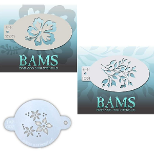 Flower, Fruit & Garden Face Paint Stencils
