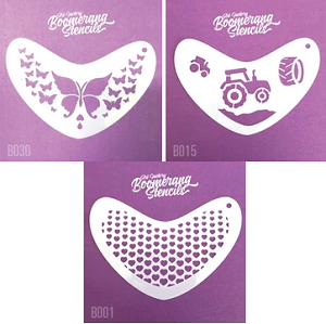 New Boomerang Stencils