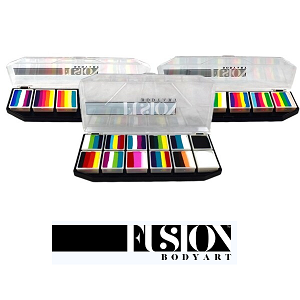Fusion Body Art Spectrum Face Painting Palettes