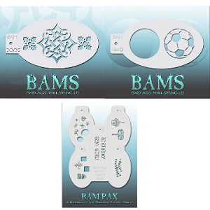 Symbols Face Paint Stencils
