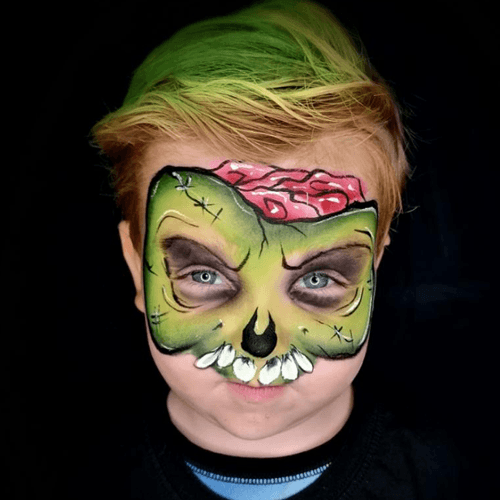 Kraze FX Spooky Split Cake Palette by Linnea Novak: Facepaint.com Kraze FX Spooky Split Cake Palette by Linnea Novak: Facepaint.com