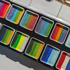 Kraze FX Build Your Own Face Paint Palette (12 Color/6 grams)