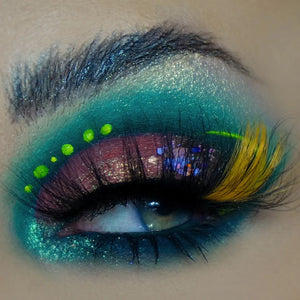 Kraze FX Face Paint Palette Refill - Neon Yellow (0.21 oz/6 gm)