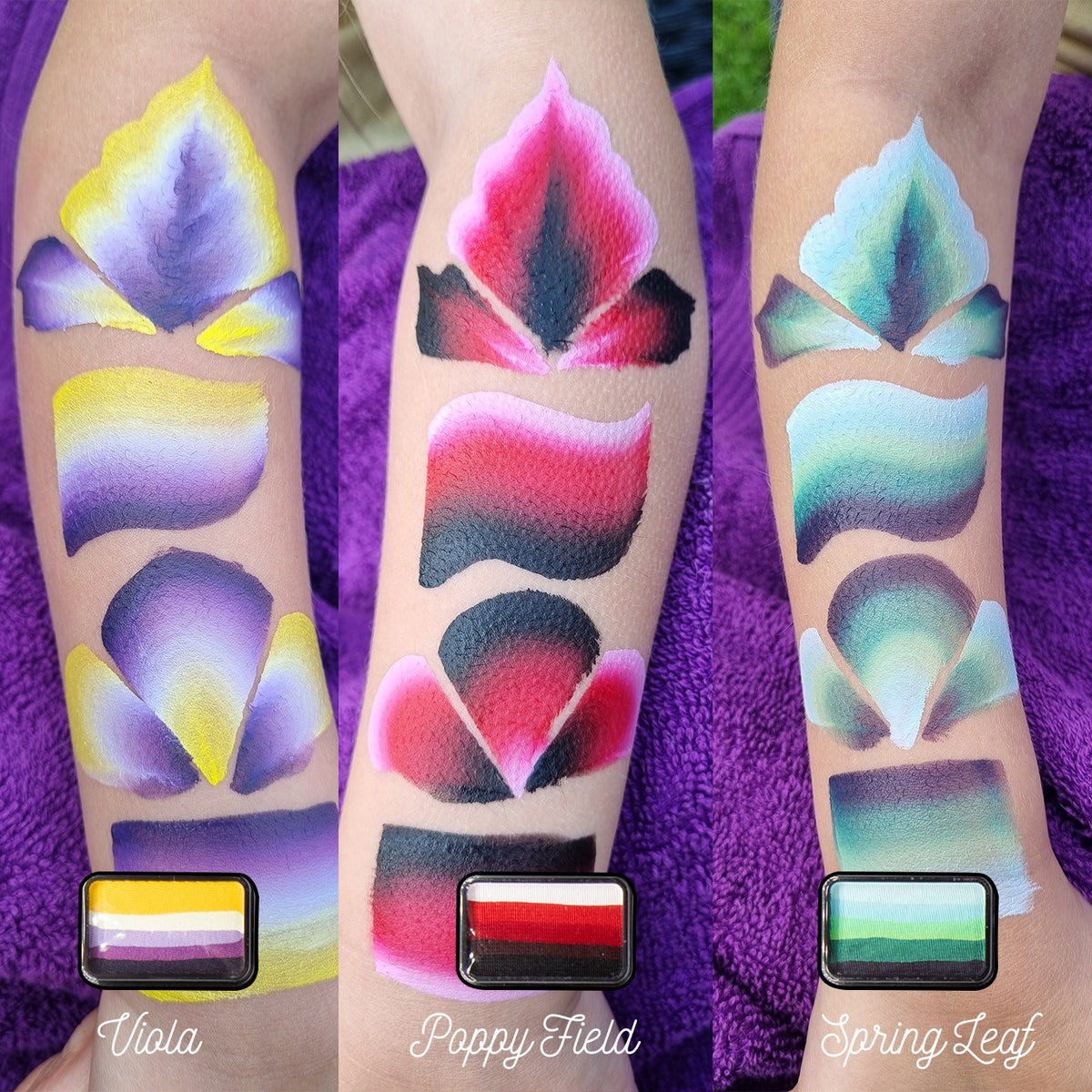 Kraze FX Flower Bouquet Split Cake Palette by Linnea Novak