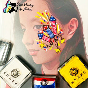 Kraze Square - White (25 gm)