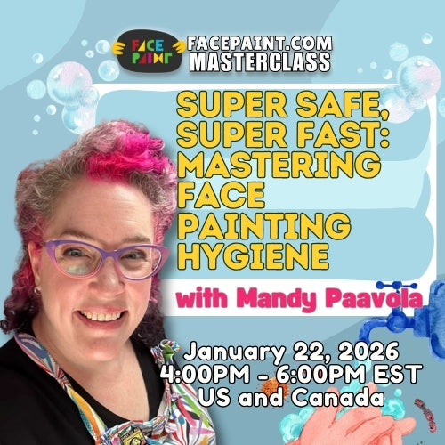 Mandy Paavola (Super Safe, Super Fast: Mastering Face Painting Hygiene) Masterclass