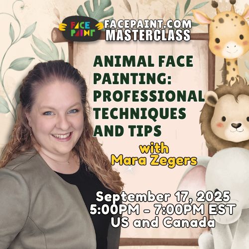 Mara Zegers (Animal Face Painting: Professional Techniques & Tips) Masterclass