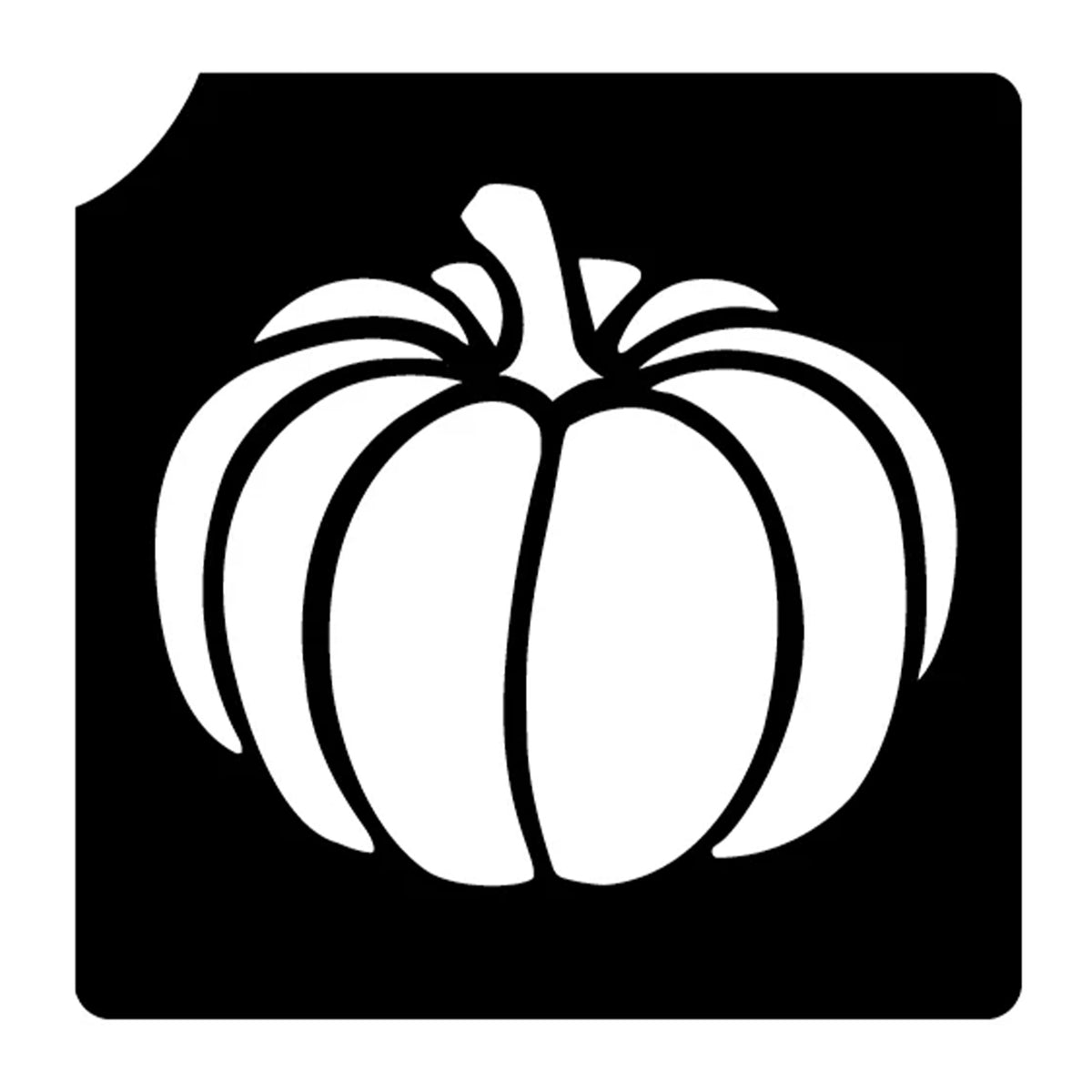 Art Factory Glitter Tattoo Stencil - Pumpkin 851 (5/PK)