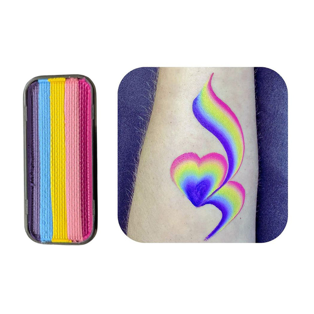 Face Painting Hub - Single Rainbow Onestroke