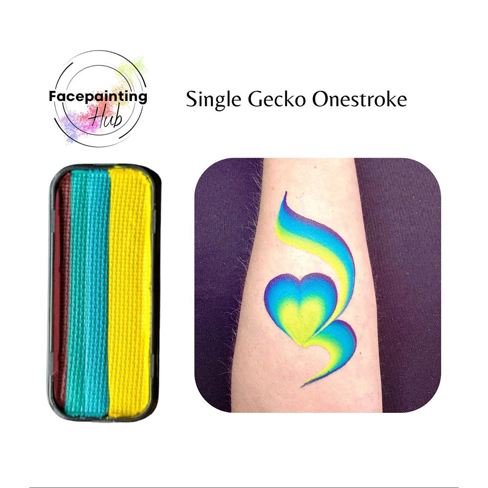 Face Painting Hub - Single Gecko
