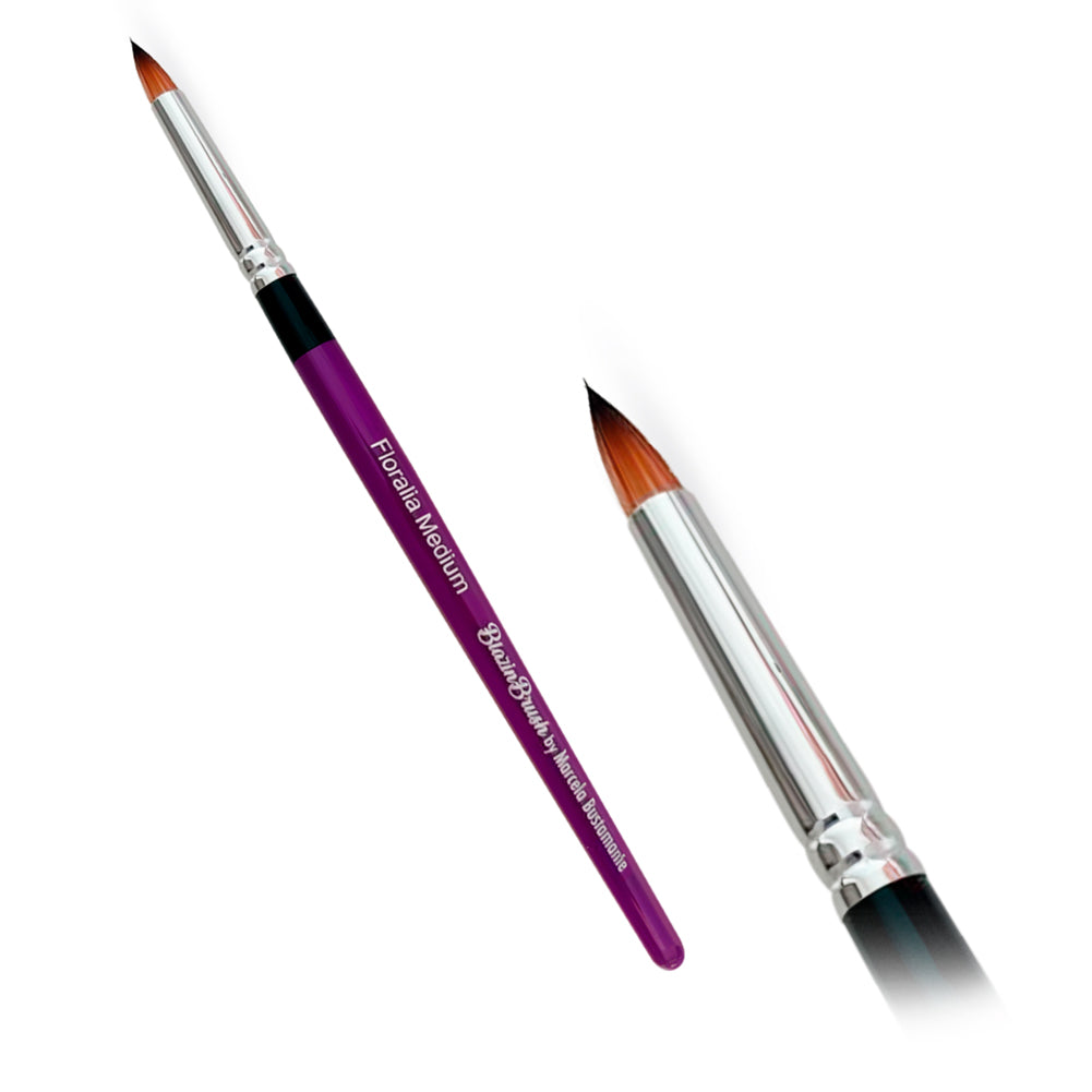 Blazin Brush by Marcela Bustamante - Floralia Medium