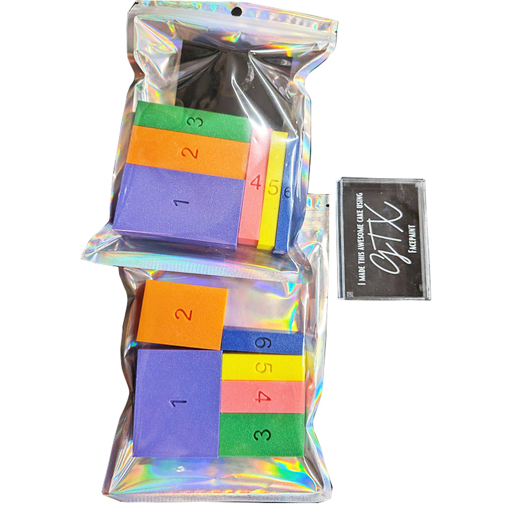 Brush Buddy - Large Regular (GTX)Size Facepaint Crafting Cutting Tool Set -  Double Kit