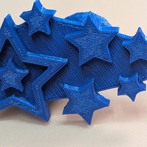 Brush Buddy Glitter Tattoo Stamp - Cluster of Stars