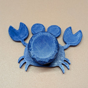 Brush Buddy Glitter Tattoo Stamp - Crab