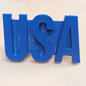 Brush Buddy Glitter Tattoo Stamp -  USA Letters