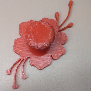 Brush Buddy Glitter Tattoo Stamp - Paradie Hibiscus