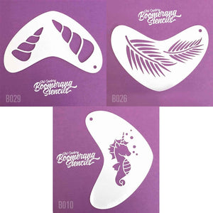 Boomerang Stencils Build Your Own Set (Pick 3+ Designs)