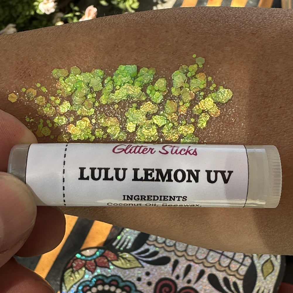 Creative Faces Glitter Stick - Lulu Lemon UV (3.5 gm/4.5 ml)
