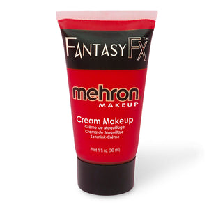 Mehron Fantasy FX Face Paint Tubes - Red R (1 oz)