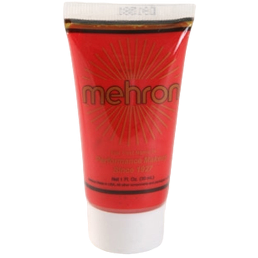 Mehron Fantasy FX Face Paint Tubes - Red R (1 oz)