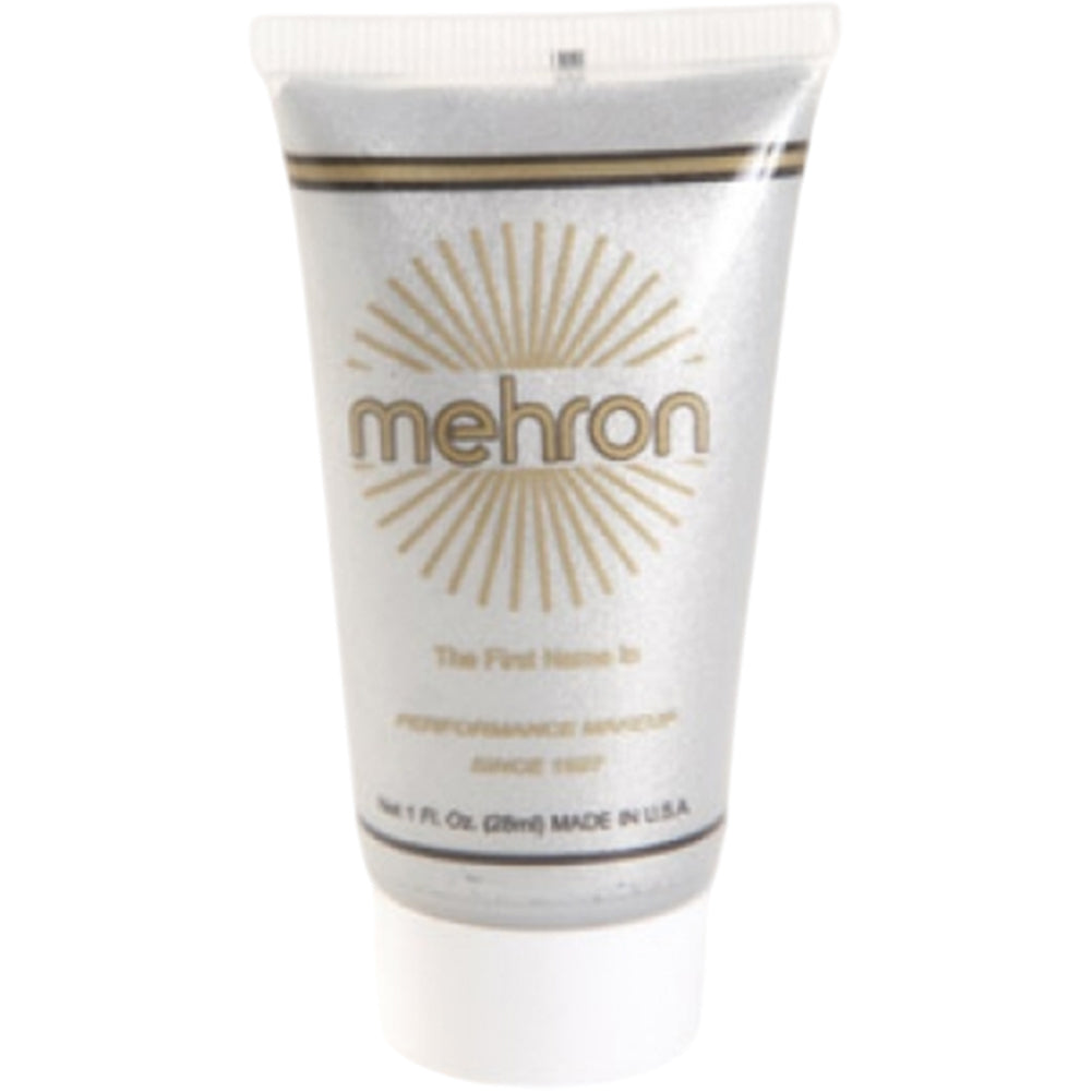 Mehron Fantasy FX Face Paint Tubes - Silver S (1 oz)