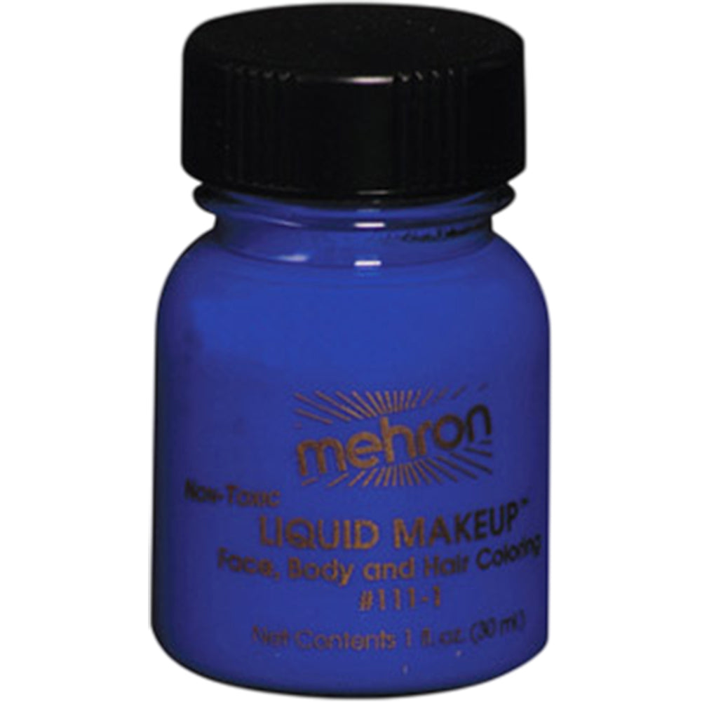 Mehron Liquid Face Paints - Blue BL