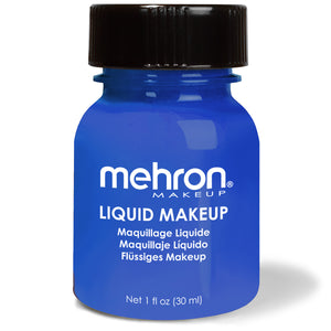 Mehron Liquid Face Paints - Blue BL