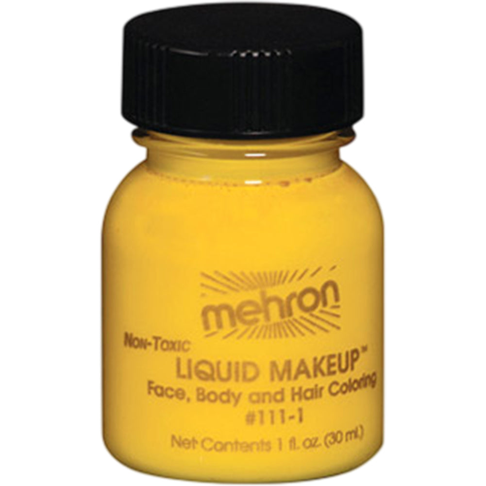 Mehron Liquid Face Paints - Yellow Y