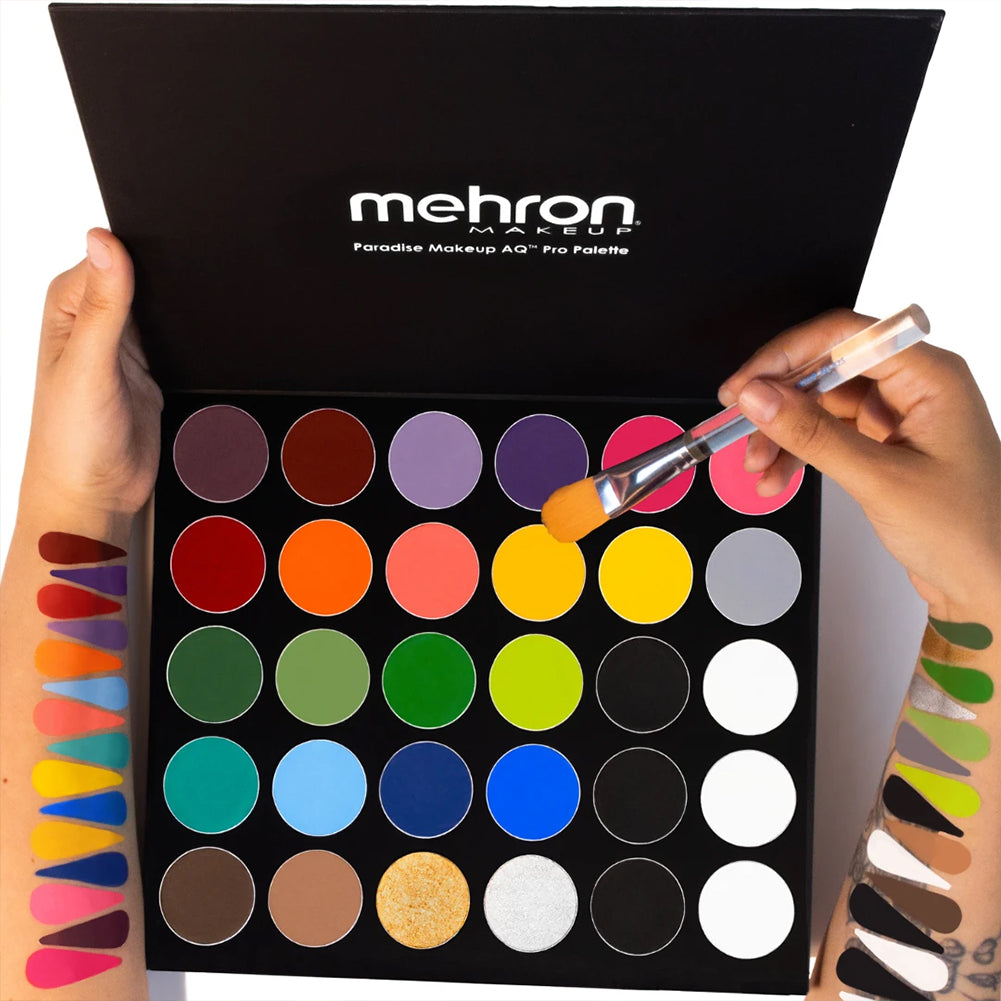 Paradise AQ Pro Face Paint Palettes (30 Colors)