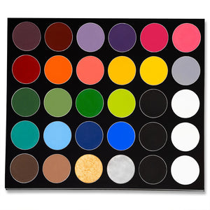 Paradise AQ Pro Face Paint Palettes (30 Colors)