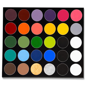 Paradise AQ Pro Face Paint Palettes (30 Colors)