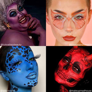 Paradise Tropical Face Paint Palettes (8 Colors)