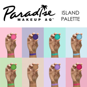 Paradise Pastel Face Paint Palettes (8 Colors)