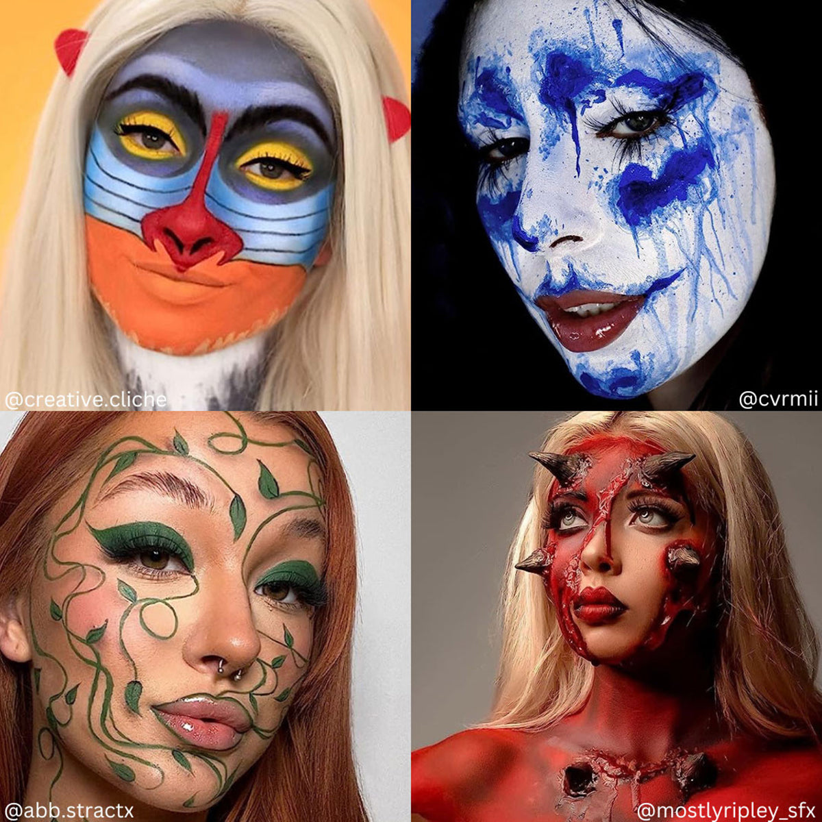 Paradise Basic Face Paint Palettes (8 Colors)