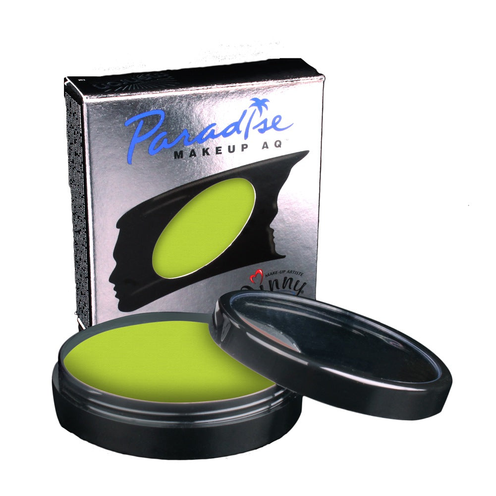 Paradise AQ Green Face Paints - Lime L