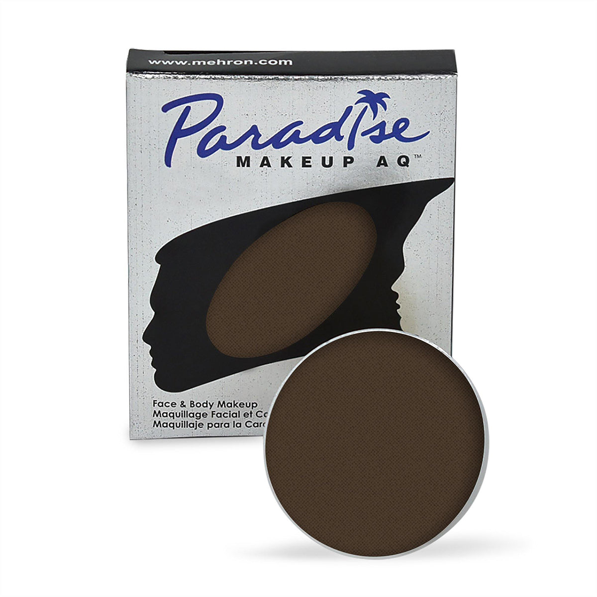 Paradise AQ Face Paints - Dark Brown DBR