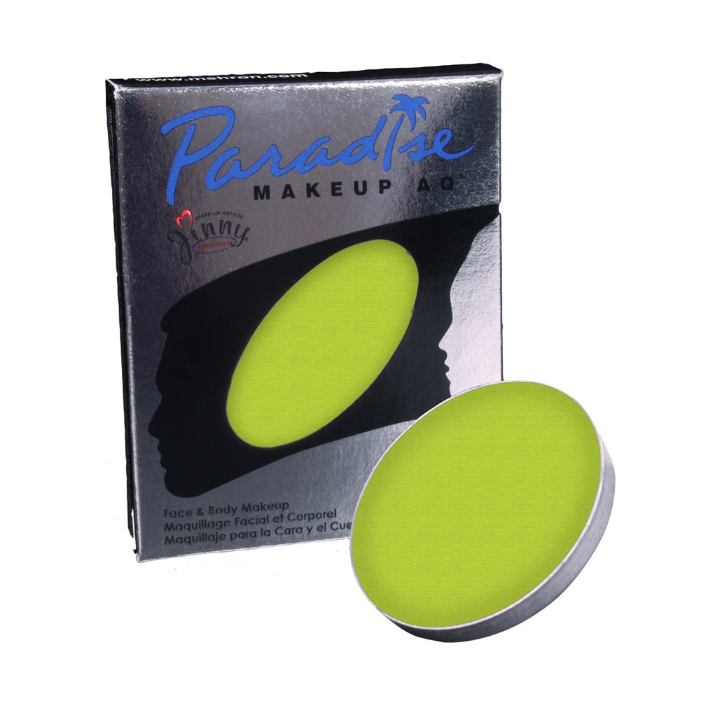 Paradise AQ Green Face Paints - Lime L