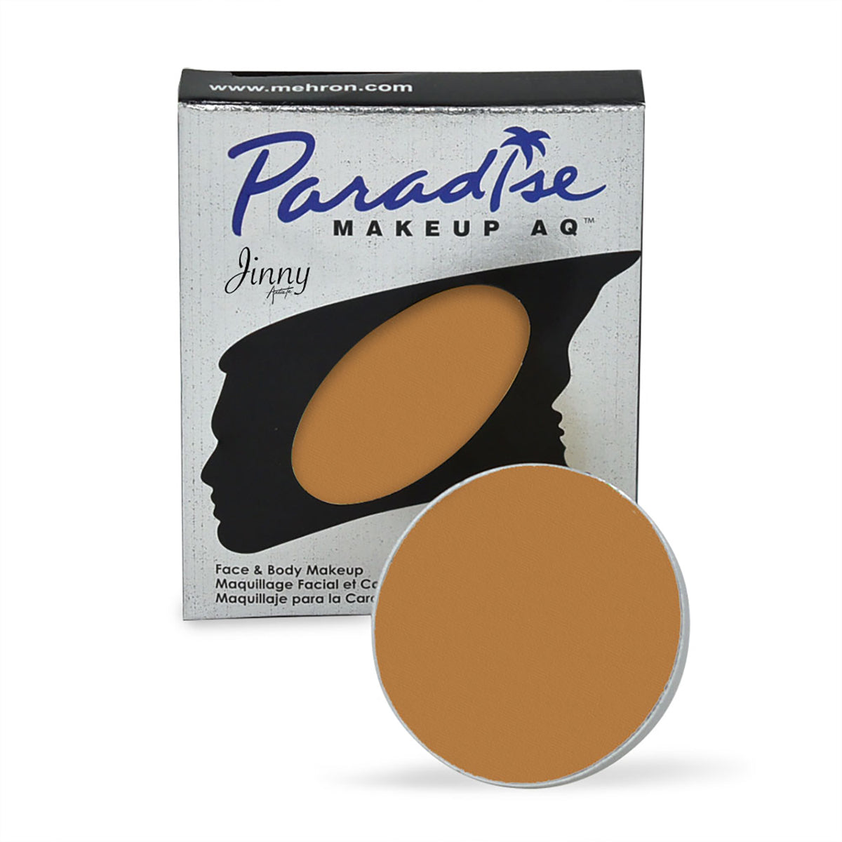 Paradise AQ Face Paints - Light Brown LBR