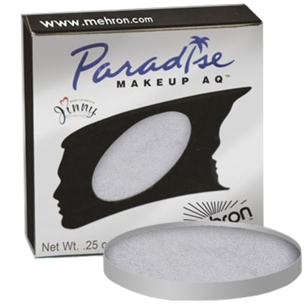 Paradise AQ Face Paint - Brilliant Silver / Argent MO
