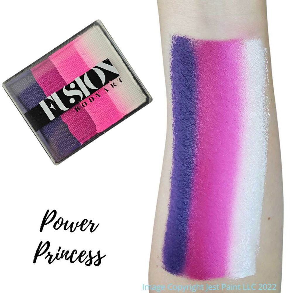 Fusion Body Art FX Rainbow Cake - Power Princess (50 gm) NON NEON