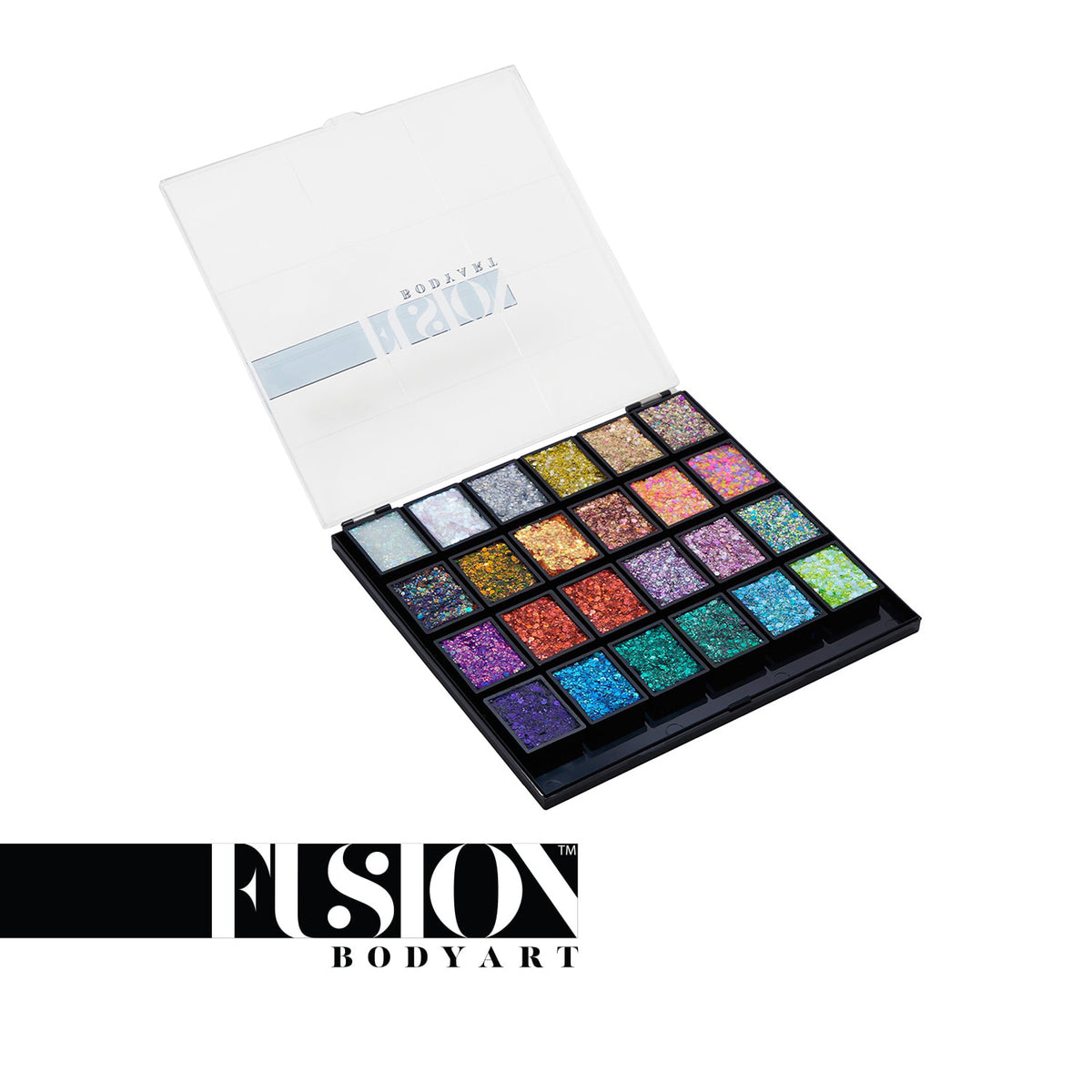 Fusion Body Art Magic Sparkles Color Shifting Glitter Cream Palette